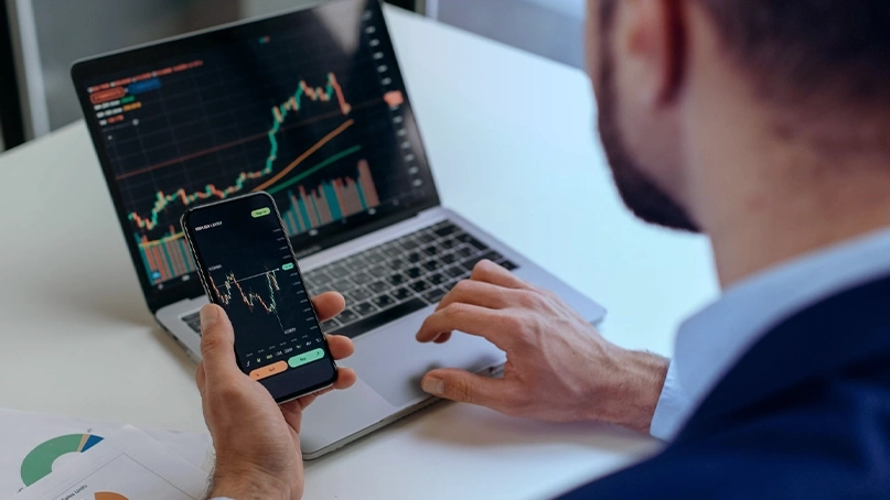 Dashboard di trading IA di Vivace Portdex